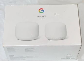 Google Nest Wifi Router and Point NEW