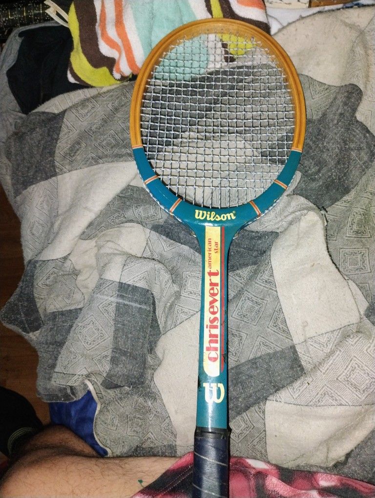 Old School Chris Evert Racket.