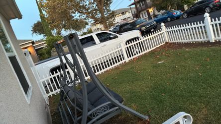 Vinyl fence