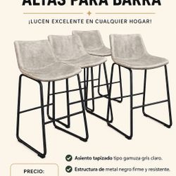 Bar Stools (Set Of 4)
