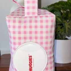 Diaper bag  Diaper/Pull-Ups and Wipe Pouch Mini Pañalera Gifting or keeping