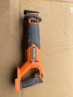 Used - Retail $93.56 - R8646 - RIDGID 18V Cordless Reciprocating Saw (Tool Only) - SOLD AS IS Description: Retail Price: $93.56 + tax = $102.21 Used