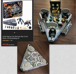 LEGO Marvel Eternals Rise of the Domo 76156