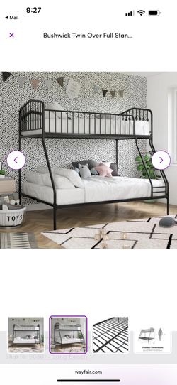 Bunk Bed (Queen + Twin) With twin Mattress