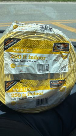 New electric wire 12/2 - 250 ft
