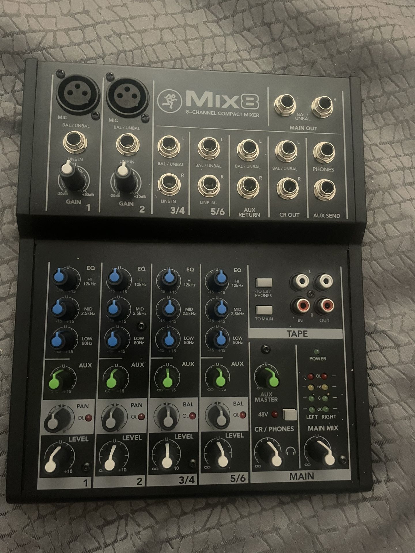 Mix8 8 Channel Mixer 
