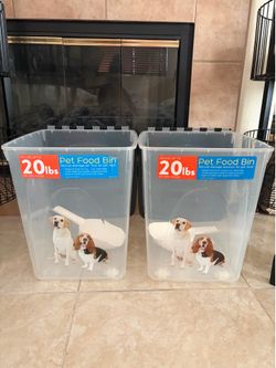 Pet food bin
