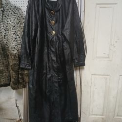 All Leather Coat Good Condition  3x 