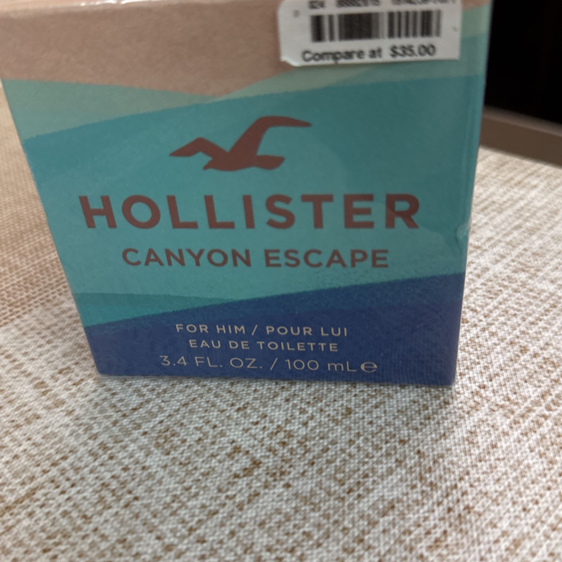 $30.00 NEW Hollister Canyon escape Cologne For Men