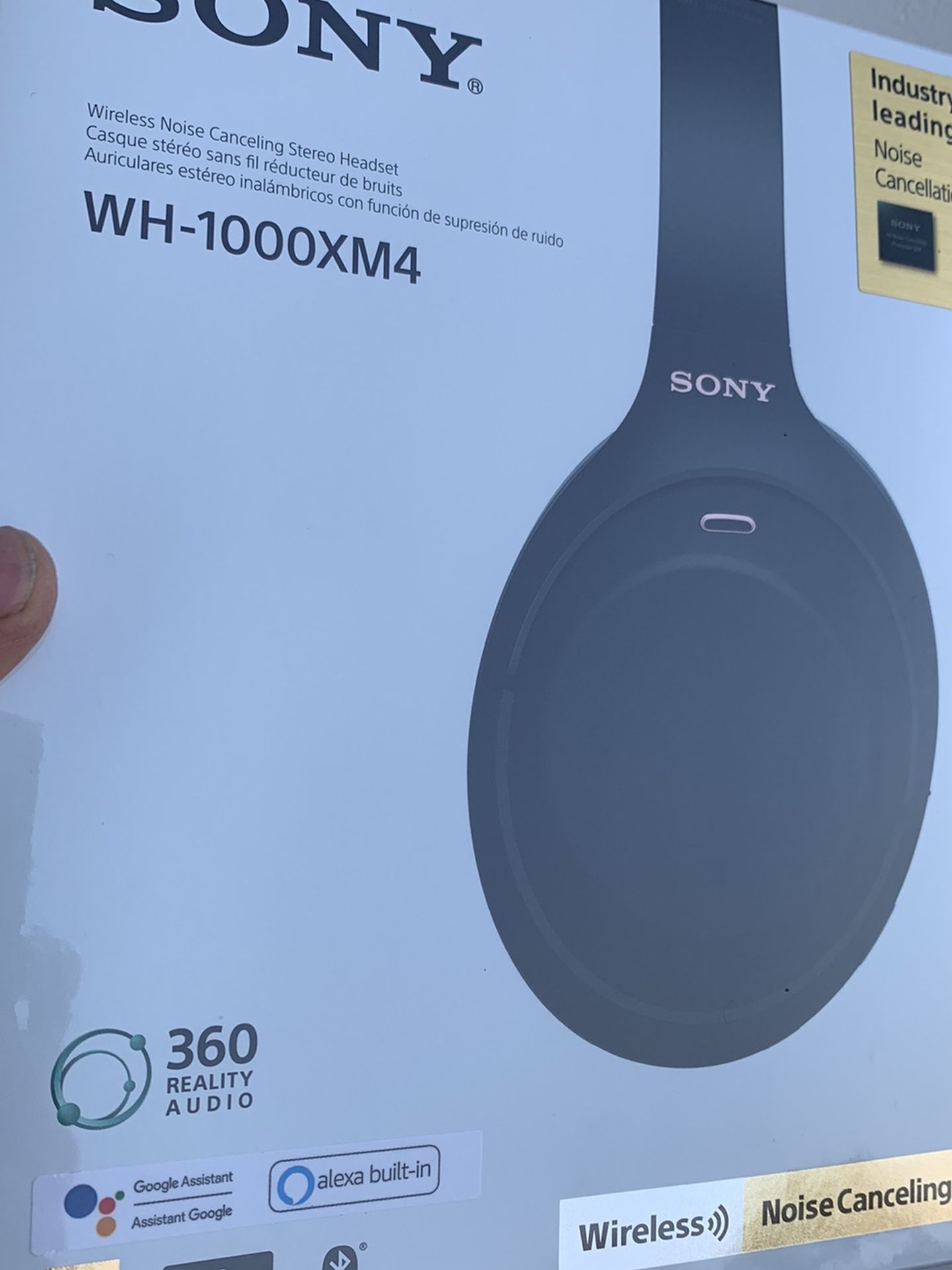 SONY WH-1000XM4 WIRELESS HEADPHONES