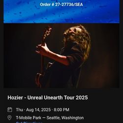 4 Hozier Tickets