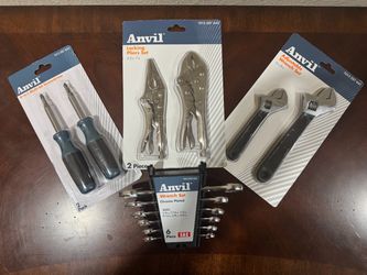 Anvil Tool Set Bundle – 4 Packs New