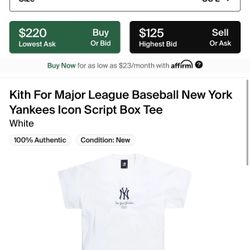 Kith Yankees Shirt For Sale 