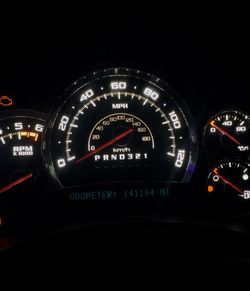 Escalade gauge cluster