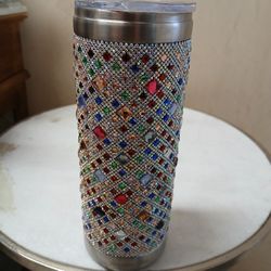 Jaqueline Kent Royal Ice Tumbler 20 Oz Used