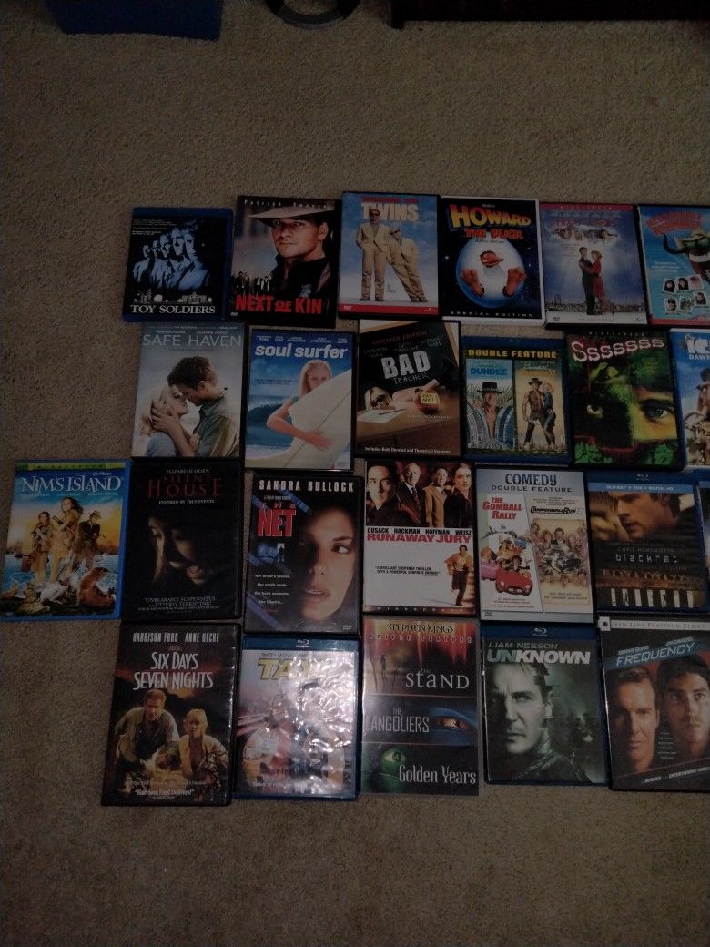 1$  Each Some Brand New DVDs 