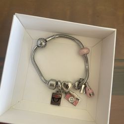 Pandora Bracelet With Charms