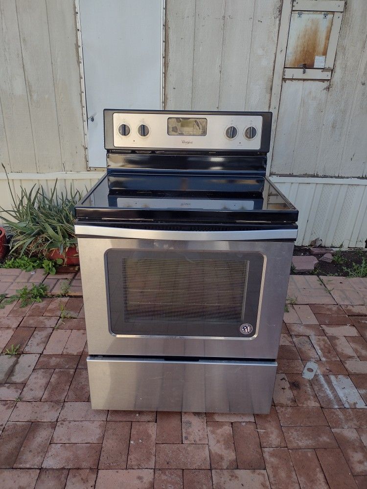 WHIRLPOOL STAINLESS STOVE FREE DELIVERY 