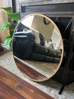 GOLD CIRCLE MIRROR