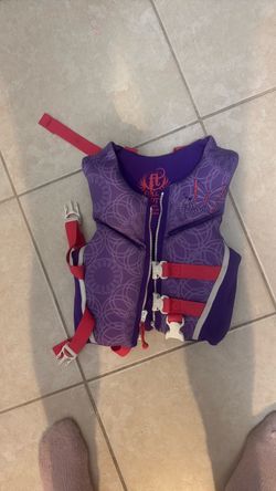 Girl, life vest