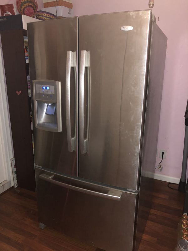 Whirlpool French Door Refrigerator - Broken for Sale in Miami, FL - OfferUp