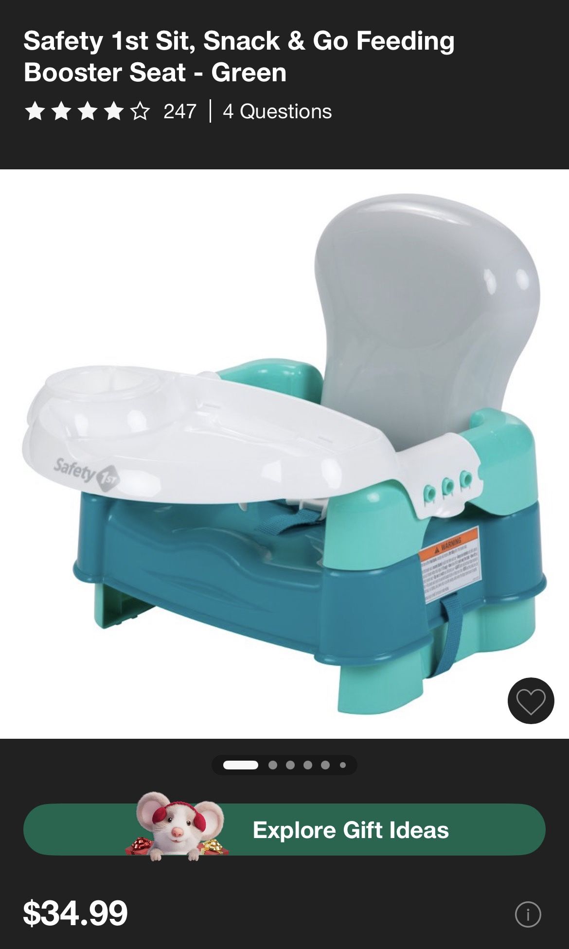 Safety 1st Booster Seat