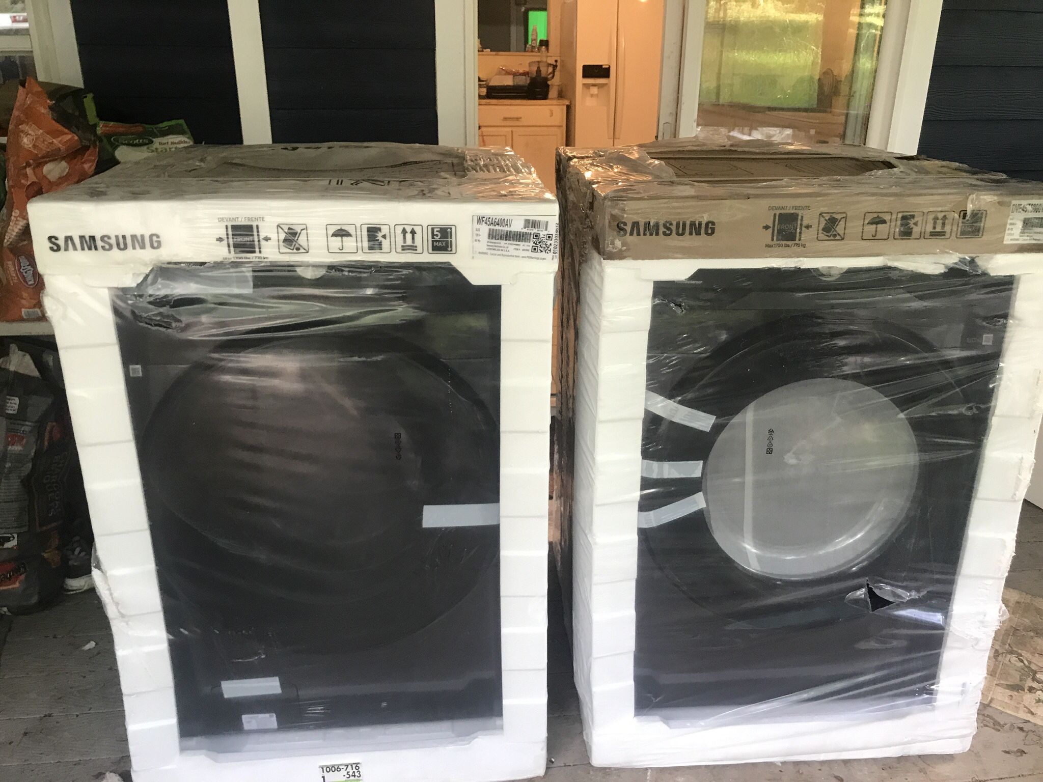 Washer And Dryer