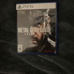 Metal Gear Solid Snake Eater PS5