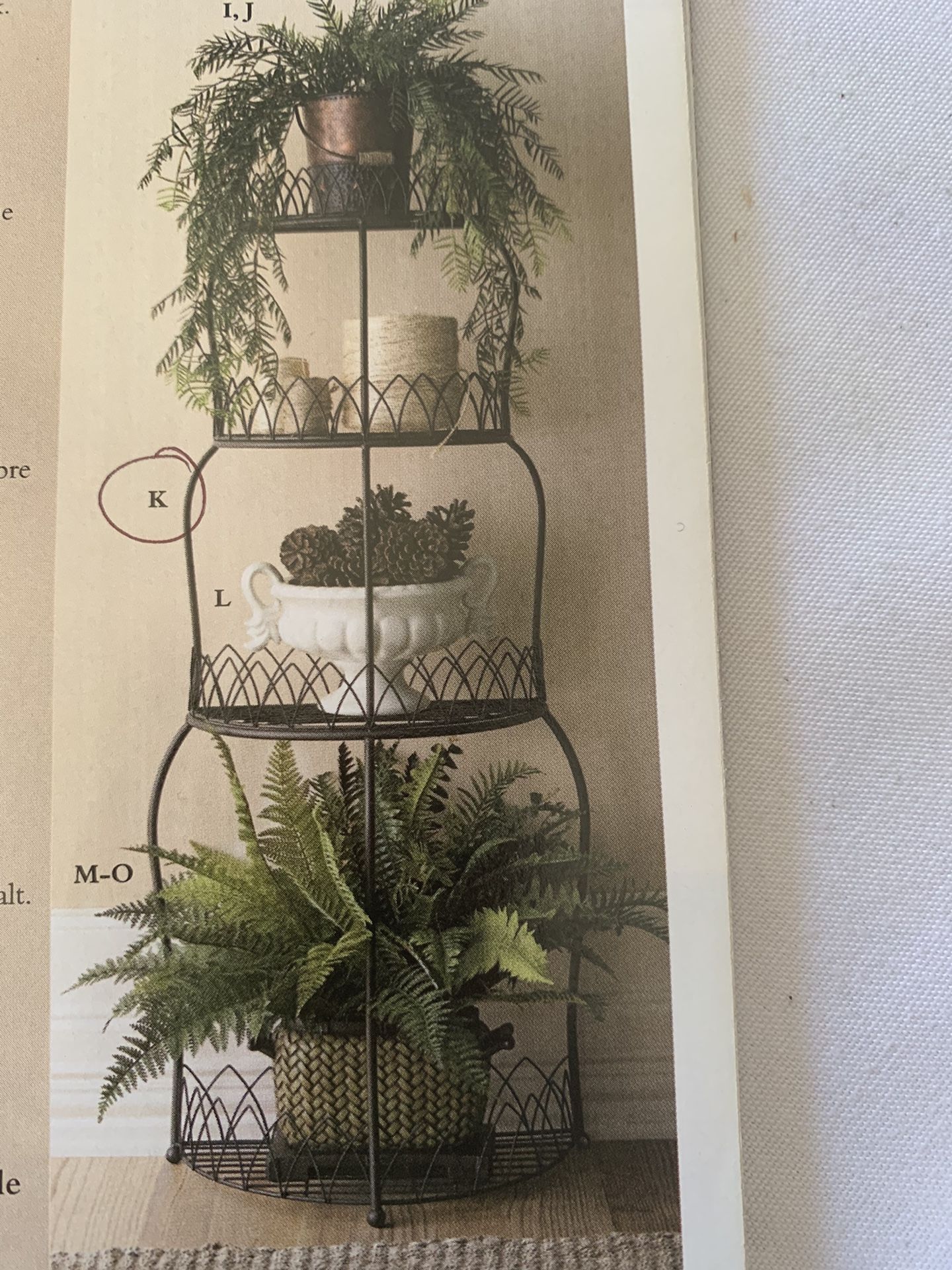 Aluden Etagere Tables Metal