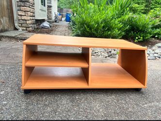 TV Stand / Media Console with Storage Shelves