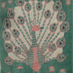 Justina Blakeney Jungalino Peacock Baby Blanket Pottery Barn 