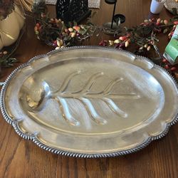Silver Plated Meat Platter