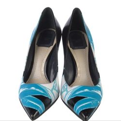 Authentic Christian Dior Patent Leather Pumps