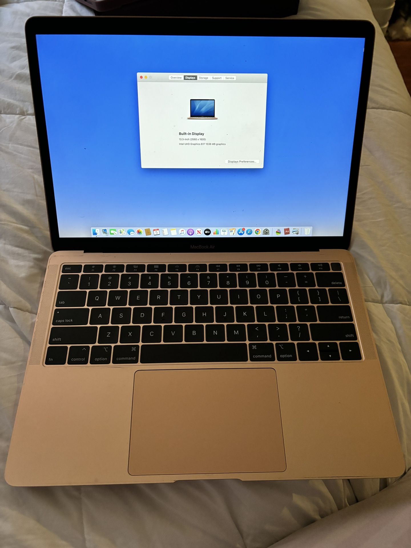 MACBOOK AIR ROSE GOLD