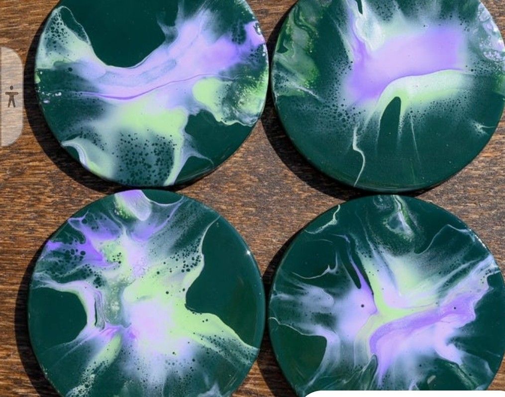 COASTERS named Whimsical Forest