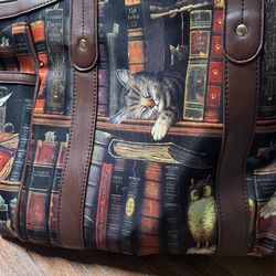 Charles Wysocki "Classic Tails" Tote Bag With Cat Artwork Bradford Exchange