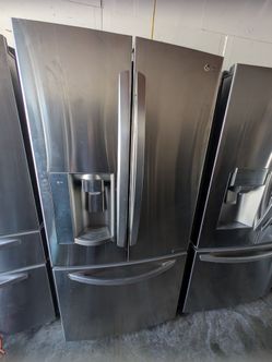 LG 3-Door French Door Refrigerator with Bottom Freezer  in Stainless Steel