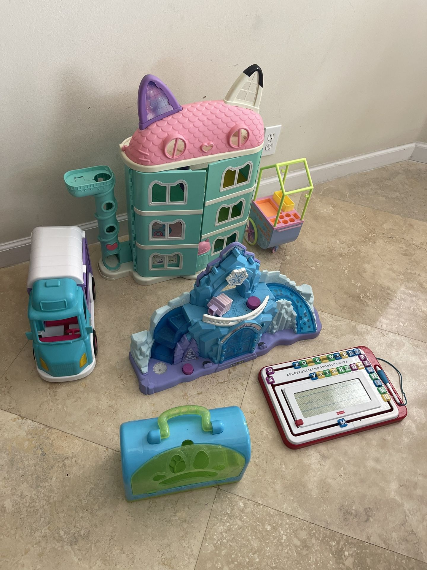 Girls Doll House, Van, Etc.