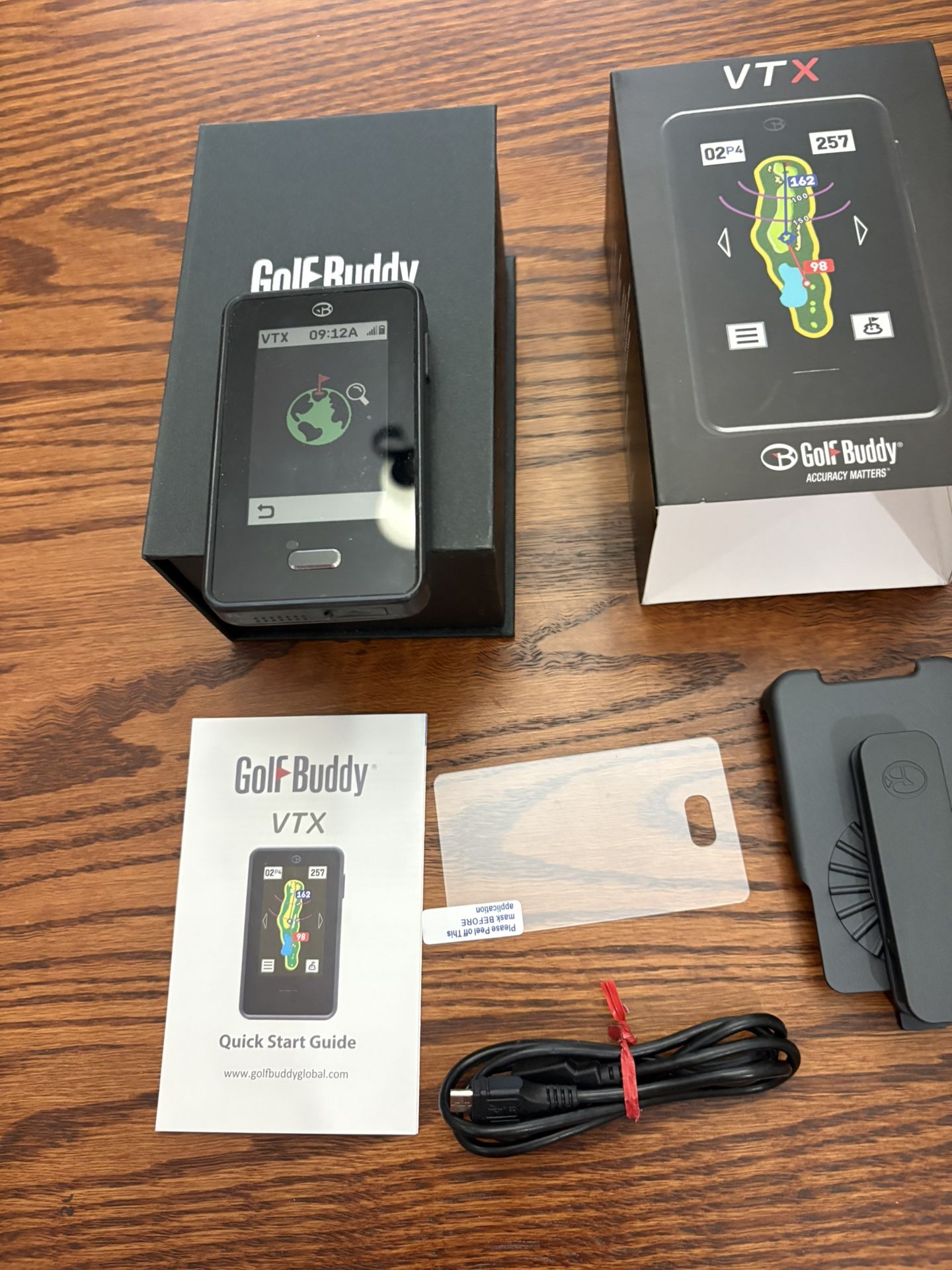 GOLFBUDDY VTX Advanced Talking Handheld GPS