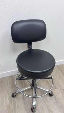 Adjustable rolling drafting stool Chair