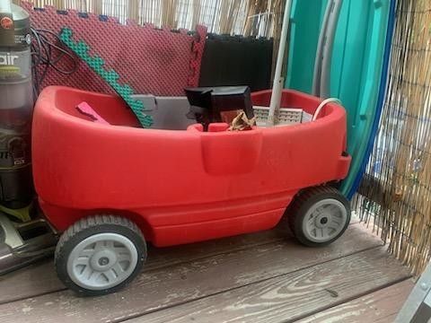 Kids Red Wagon