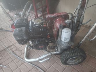 Airless gas paint sprayer