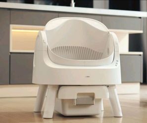 Petpivot Autoscooper 11 Open-Top Self-Cleaning Cat Litter Box，Odor-Free Waste Di