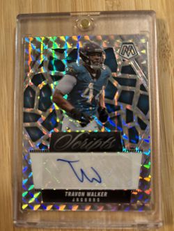 Travon Walker Auto #1 Overall Pick Panini Mosaic