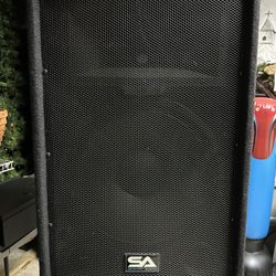 Seismic Audio - (2) Pair 15 Inch - 350 Watts RMS; 700 Watts Peak/per