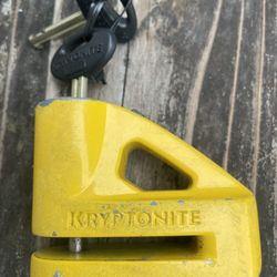 Kryptonite Motorcycle Scooter Disc Brake Lock