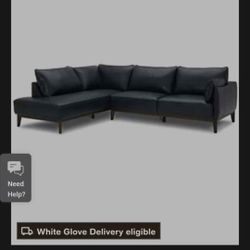 Jollene Leather Couch