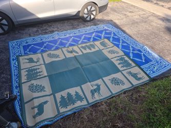 Camping ground cover mat
