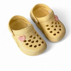 princess belle toddler girl clogs