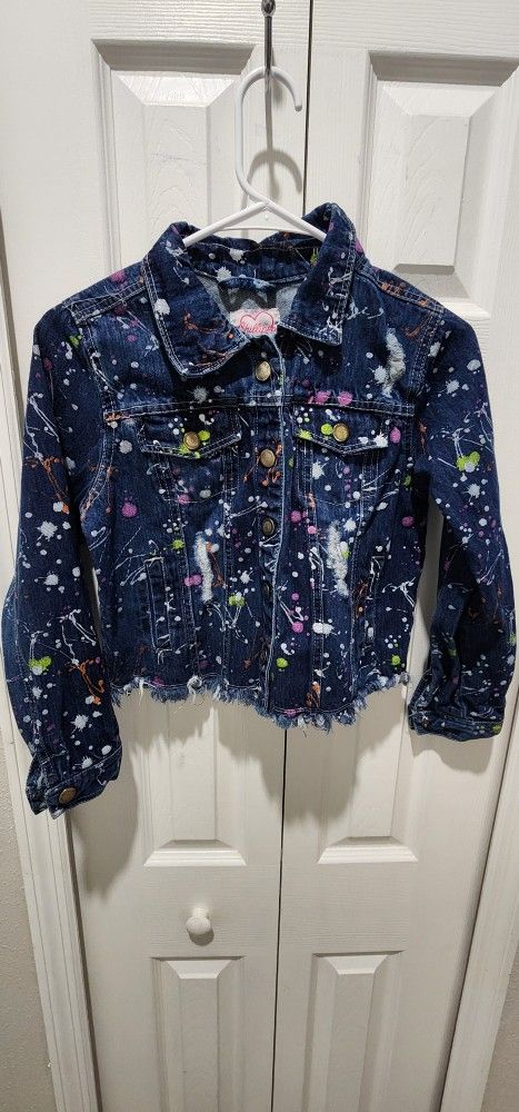 Girls Jean Jacket Size 14/16 